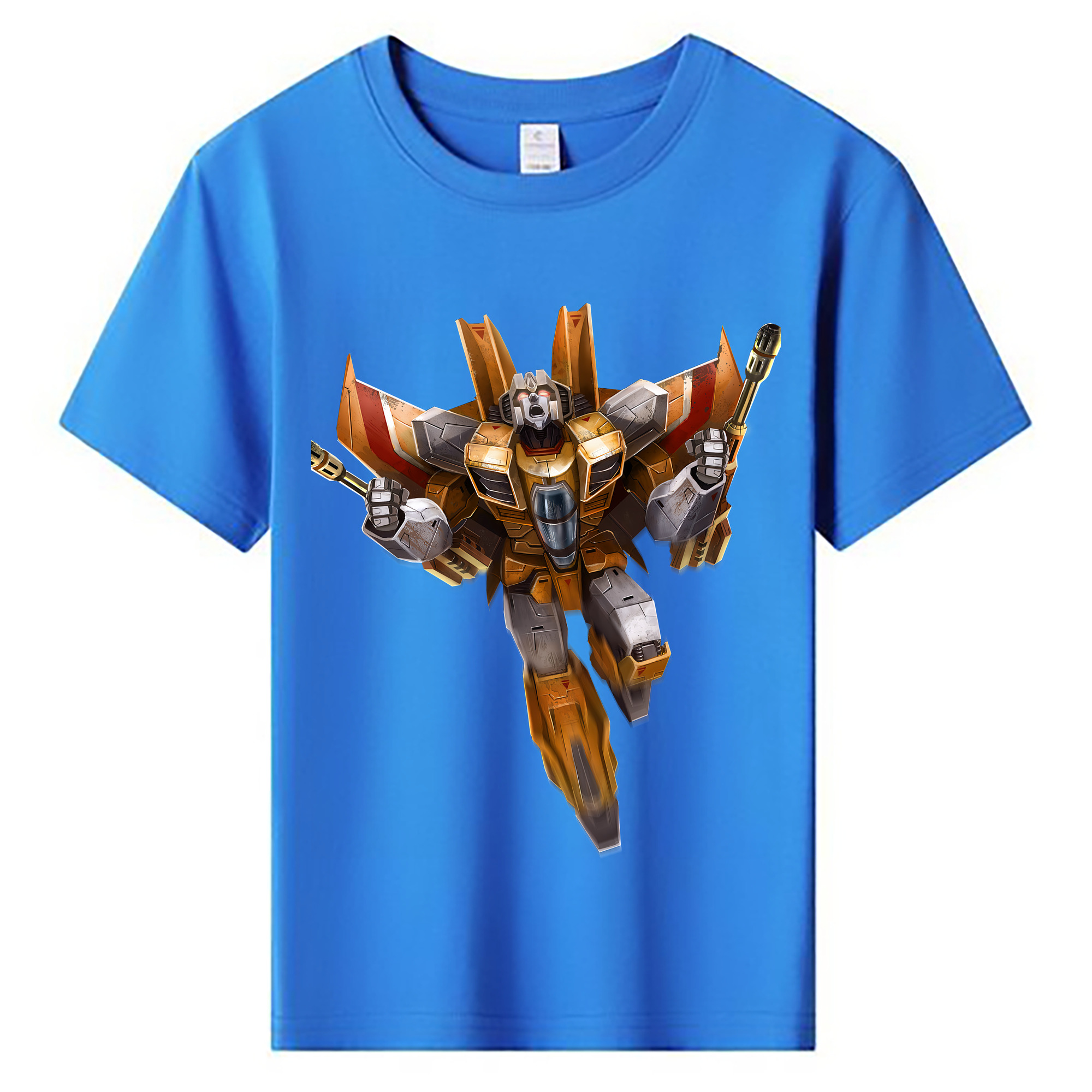 （画像用） Transformers トランスフォーマー 綿100％キッズTシャツ（フロントプリント）